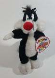 1994 Ganz Warner Bros. Looney Tunes Sylvester The Cat Stuffed Animal Plush Plushy with Tags 10" Tall