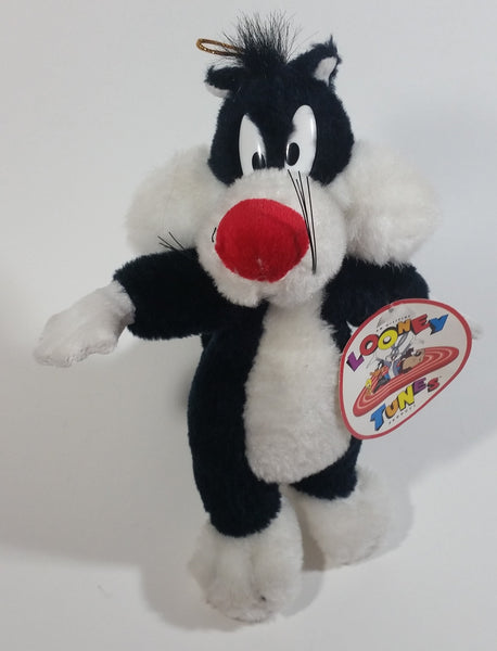 1994 Ganz Warner Bros. Looney Tunes Sylvester The Cat Stuffed Animal Plush Plushy with Tags 10" Tall