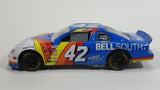 1995 Racing Champions Chevrolet Monte Carlo Nascar #42 Bell South Joe Nemechek White Blue Red Yellow Die Cast Toy Race Car Vehicle 1:24 Scale