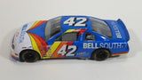 1995 Racing Champions Chevrolet Monte Carlo Nascar #42 Bell South Joe Nemechek White Blue Red Yellow Die Cast Toy Race Car Vehicle 1:24 Scale