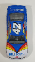 1995 Racing Champions Chevrolet Monte Carlo Nascar #42 Bell South Joe Nemechek White Blue Red Yellow Die Cast Toy Race Car Vehicle 1:24 Scale