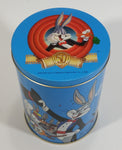 1989 Warner Bros Looney Tunes Happy Birthday Bugs Bunny 50th Anniversary Brach's Jelly Beans Tin Canister Cartoon Collectible