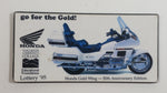 1995 Vancouver Career College Lottery '95 Honda Gold Wing 20th Anniversary Edition Fridge Magnet