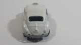 2006 Matchbox City Transport Volkswagen Beetle Taxi White Die Cast Toy Car Vehicle