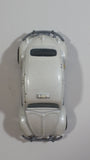 2006 Matchbox City Transport Volkswagen Beetle Taxi White Die Cast Toy Car Vehicle