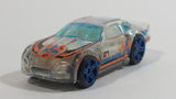 2007 Hot Wheels X-Raycers Stockar Clear Die Cast Toy Car Vehicle