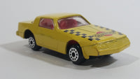 HTF Zee Zylmex Dyna Wheels Pontiac Firebird Esprit "Guards" Yellow D93 Die Cast Toy Race Car Vehicle 1/64 Scale