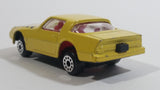 HTF Zee Zylmex Dyna Wheels Pontiac Firebird Esprit "Guards" Yellow D93 Die Cast Toy Race Car Vehicle 1/64 Scale