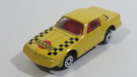 HTF Zee Zylmex Dyna Wheels Pontiac Firebird Esprit "Guards" Yellow D93 Die Cast Toy Race Car Vehicle 1/64 Scale