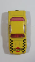 HTF Zee Zylmex Dyna Wheels Pontiac Firebird Esprit "Guards" Yellow D93 Die Cast Toy Race Car Vehicle 1/64 Scale