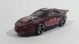 2007 Hot Wheels All Stars Pontiac IROC Firebird Metalflake Burgundy Die Cast Toy Race Car Vehicle