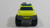 2005 Matchbox Fire 2 4x4 Fire Truck Fluorescent Yellow Die Cast Toy Emergency Rescue Firefighting Vehicle