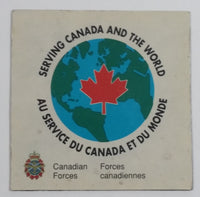 Canadian Forces Serving Canada and The World Fridge Magnet Military Collectible