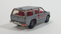 2001 Matchbox Coca-Cola Coke Soda Pop '97 Chevy Tahoe Silver Die Cast Toy SUV Car Vehicle