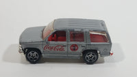 2001 Matchbox Coca-Cola Coke Soda Pop '97 Chevy Tahoe Silver Die Cast Toy SUV Car Vehicle