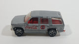 2001 Matchbox Coca-Cola Coke Soda Pop '97 Chevy Tahoe Silver Die Cast Toy SUV Car Vehicle