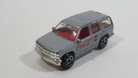 2001 Matchbox Coca-Cola Coke Soda Pop '97 Chevy Tahoe Silver Die Cast Toy SUV Car Vehicle