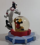 2004 Disney Cruise Line Mickey Mouse and Goofy Snow Globe Travel Collectible