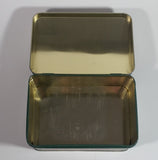 Drink Coca-Cola Delicious and Refreshing Girl on the Beach Green Hinged Tin Container Soda Pop Collectible