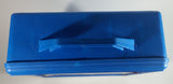 2005 Hot Wheels 48 Car Carrying Case Blue Plastic Container