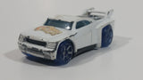 2005 Hot Wheels AcceleRacers Bassline White Die Cast Toy Car Vehicle - McDonalds Happy Meal