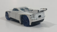 2005 Hot Wheels AcceleRacers Bassline White Die Cast Toy Car Vehicle - McDonalds Happy Meal