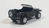 Greenlight Hollywood Collectibles Field of Dreams Movie 1987 Jeep Wrangler YJ Black Die Cast Toy Car Vehicle