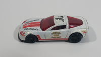 2012 Hot Wheels HW Main Street '11 Corvette Grand Sport Roanoke Fire-EMS White Die Cast Toy Sports Car Vehicle