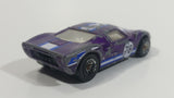 2001 Hot Wheels Ford GT - 40 #78 Purple Die Cast Toy Race Car Vehicle