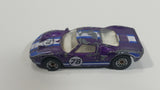 2001 Hot Wheels Ford GT - 40 #78 Purple Die Cast Toy Race Car Vehicle