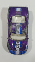 2001 Hot Wheels Ford GT - 40 #78 Purple Die Cast Toy Race Car Vehicle