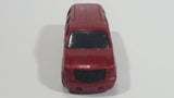 2010 Hot Wheels Haulers '07 Cadillac Escalade Dark Red Die Cast Toy Car SUV Vehicle