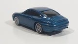 Maisto Porsche 911 Carerra Dark Blue Green Die Cast Toy Luxury Sports Car Vehicle