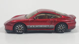 2005 Matchbox Buried Treasure Porsche 911 Turbo Metalflake Red Die Cast Toy Luxury Sports Car Vehicle