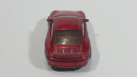 2005 Matchbox Buried Treasure Porsche 911 Turbo Metalflake Red Die Cast Toy Luxury Sports Car Vehicle