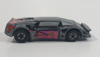 1986 Hot Wheels Crack-Ups Exotic (side crash) Side Grinder Black Die Cast Toy Car Vehicle Hong Kong