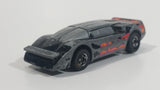 1986 Hot Wheels Crack-Ups Exotic (side crash) Side Grinder Black Die Cast Toy Car Vehicle Hong Kong