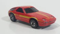 1982 Hot Wheels Porsche 928 P-928 Turbo Red Die Cast Toy Car Vehicle Made in Hong Kong