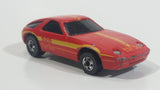 1982 Hot Wheels Porsche 928 P-928 Turbo Red Die Cast Toy Car Vehicle Made in Hong Kong