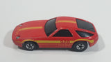 1982 Hot Wheels Porsche 928 P-928 Turbo Red Die Cast Toy Car Vehicle Made in Hong Kong