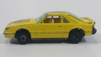 Yatming Ford Mustang Pace Car No. 1028 Yellow Die Cast Toy Muscle Race Car Vehicle