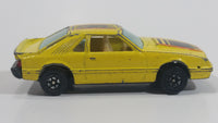 Yatming Ford Mustang Pace Car No. 1028 Yellow Die Cast Toy Muscle Race Car Vehicle