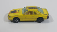 Yatming Ford Mustang Pace Car No. 1028 Yellow Die Cast Toy Muscle Race Car Vehicle