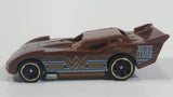 2017 Hot Wheels Justice League Maximum Leeway Wonder Woman Brown Die Cast Toy Car Super Hero Vehicle