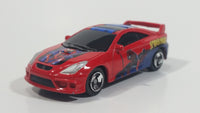 2010 Maisto Marvel Toyota Celica GT-S Spider Man Red Die Cast Toy Super Hero Character Car Vehicle