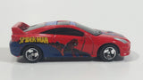 2010 Maisto Marvel Toyota Celica GT-S Spider Man Red Die Cast Toy Super Hero Character Car Vehicle