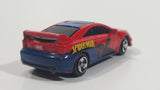 2010 Maisto Marvel Toyota Celica GT-S Spider Man Red Die Cast Toy Super Hero Character Car Vehicle