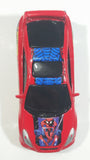 2010 Maisto Marvel Toyota Celica GT-S Spider Man Red Die Cast Toy Super Hero Character Car Vehicle