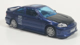 X-Concepts Modifiers Honda Civic Si Metalflake Dark Blue Die Cast Toy Car Vehicle No Accessories