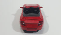 2011 Joy City Porsche 911 Turbo Cabriolet Convertible 1/43 Scale Red Die Cast Toy Car Vehicle